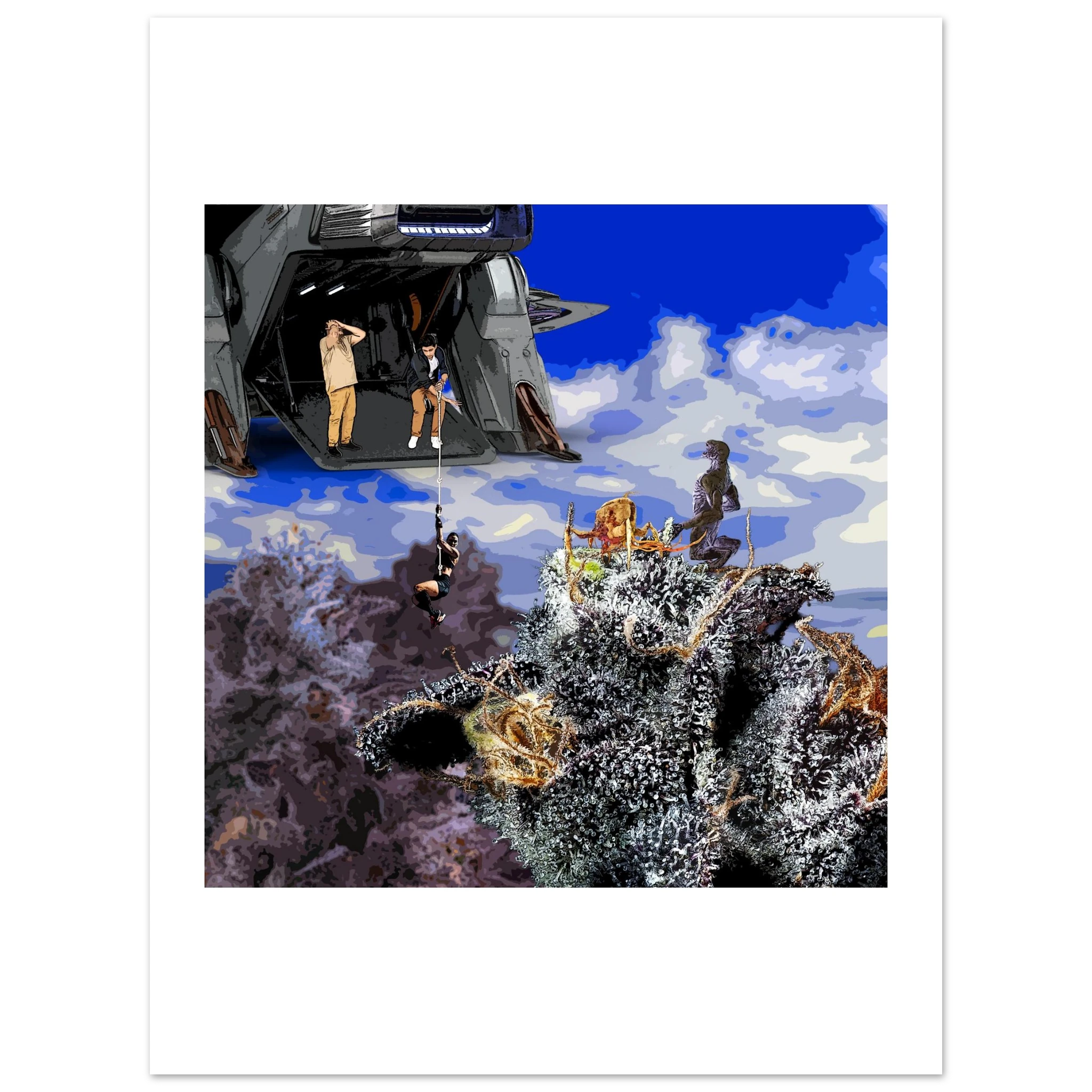 Alien Cliff Re Poster – Altered Focus Studio